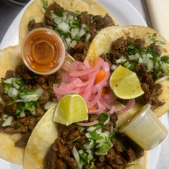 4 tacos.